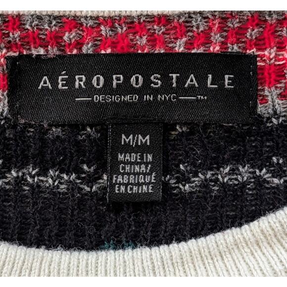 Aeropostale Womens This Is My Ugly Sweater Medium Christmas Holiday 100% Cotton - Picture 10 of 11